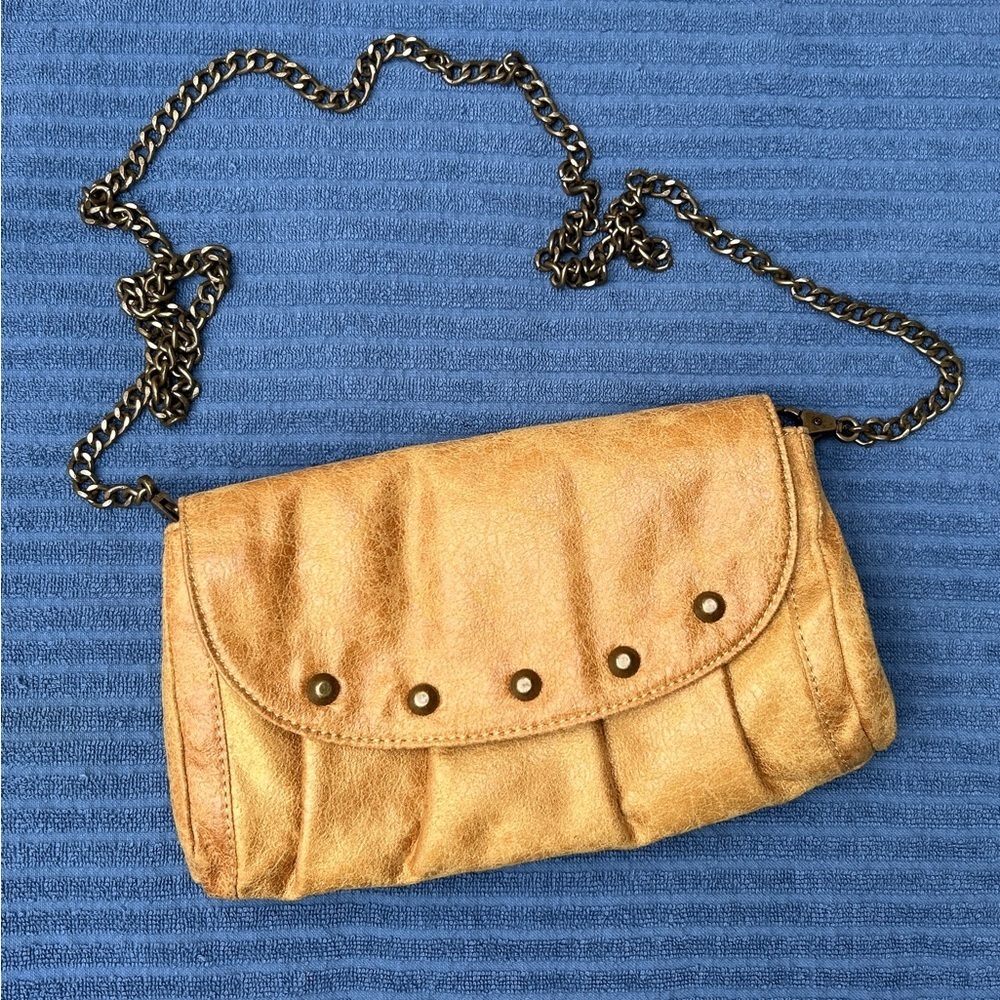 Matt and Nat Gold Chain Strap Clutch